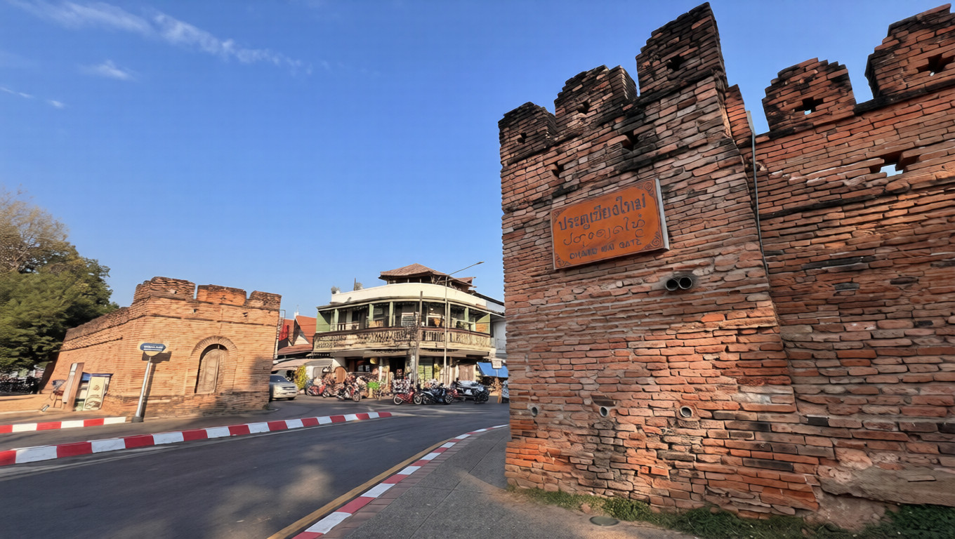 คูเมืองและกำแพงเมืองเชียงใหม่